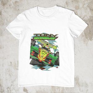 Tony Stewart Indy Car Racing Reprint Vintage Throwback Unisex T-Shirt